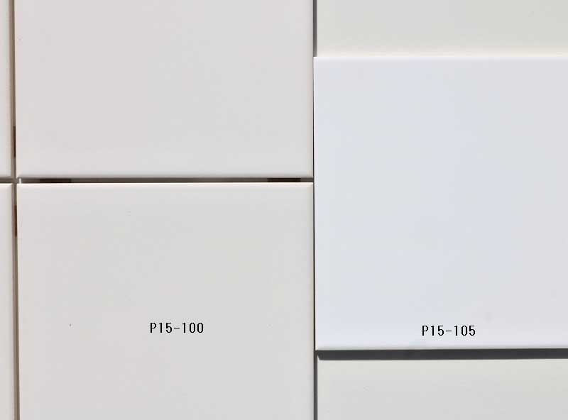 タイル 100角 陶器質 内装壁 P10 S-111 アイボリーケース販売 - 3